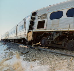 Crashed Train